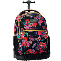 Sac à dos à roulettes Hallmark 48 CM - Trolley Haut de Gamme Fleurs
