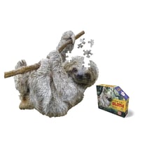 I AM Lil' Puzzle Jr.: OURS PARESSEUX 76.20x71.20cm, 100pcs, en boîte 29.21x24.13x7.62cm, Madd Capp Puzzle, 5+