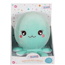 Peluche - Baby Squishi 22 cm - pieuvre verte