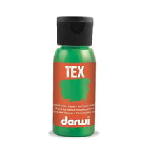 Peinture pour tissus - Vert clair - Opaque - Peinture à l'eau - Tex - Darwi - 50ml