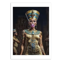 Affiche 50x70 cm - Nefertigum - Alexandre Granger