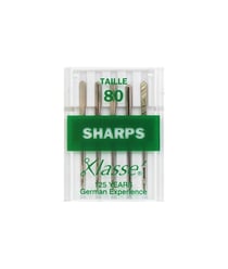 Aiguilles sharps pour machines - KLASSE taille n°80