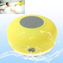 Enceinte Waterproof Bluetooth Pour iPhone iPad Son Pur Et Puissant 3W Jaune YONIS