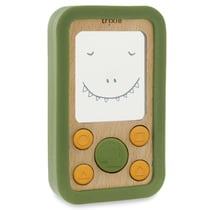 Telephone bebe en silicone et bois - Mr. Dino