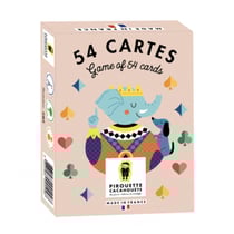 Jeu de 54 cartes - Pirouette Cacahouète