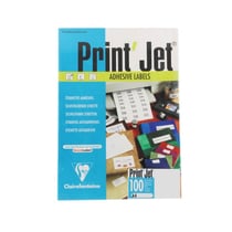 Boite de 650 étiquettes - Format 38,1 x 21,2 mm - Print'Jet - 84601 - Clairefontaine