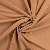 Tissu Suédine extensible Siena aspect daim uni Camel