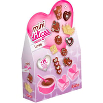 Mini délices - LANSAY - Love - Kit de création de chocolats en forme de cœurs - Dès 6 ans