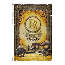 1 feuille de papier de riz 22.5 x 32 cm découpage collage Paper Designs VEHICULE VINTAGE 0032 B