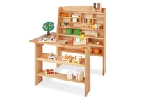 Etal de marchande Emma marron