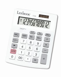Calculatrice de Bureau 12 Chiffres avec Double Alimentation