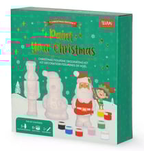 Kit de figurines de noel a peindre