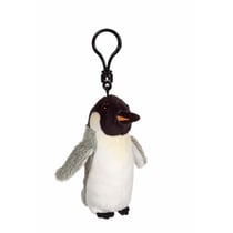 Peluche - Animaux marins - porte-clés pingouin - 12 cm