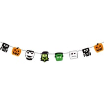 Guirlande Halloween - Fanions - 3m