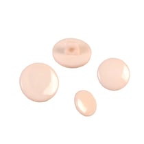 Bouton à queue nylon recylé rose layette