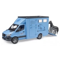 Camion betaillere mercedes benz sprinter + cheval - bruder - 02674 - van, transport animaux