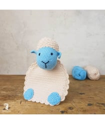 Kit Crochet Ecologique Lola l'Agneau - Amigurumi Hardicraft Blanc