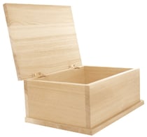 Boite en bois pour ranger le sucre 22 x 15 H 9 cm