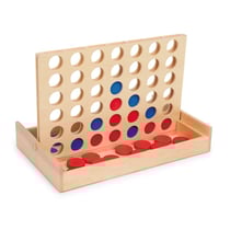 Puissance 4 en bois - Format voyage