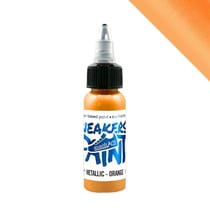 Peinture Textile & Cuir SneakArts - Métallique Orange 30mL - Effet métallisé