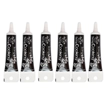 6 stylos de glaçage noir