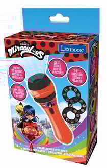 Projecteur à histoires et lampe torche Miraculous
