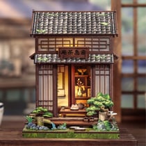 Maquette DIY Book Nook 145 pièces - Salon de Thé Kirishima - M50449 - Figured'Art