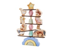 Jeu d'équilibre animaux en bois
