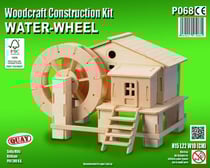 Maquette en bois Moulin à eau