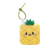 Squarepal Porte Clés - Ananas - Peluche Anti-Stress - À Partir de 2 ans