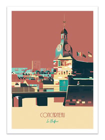 Affiche 30 x 40 cm - Concarneau - Artmoric
