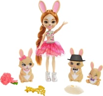 Poupée Brystal Lapin Et Lapereaux - Mattel