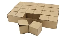 Boite Kraft Calendrier de l'Avent DIY sur plateau 38 cm