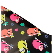 MégaCréa DIY - Papier cadeau fluo Jungle 2 x 0,70m