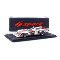 Voiture Miniature de Collection - SPARK 1/43 - CHEVRON B36 - Blanc - Le Mans 1978