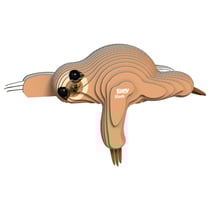 Eugy 3D Modèle: ANIMAL SAUVAGE / PARESSEUX 3.9x10.7x6.4cm, en carton, en boîte, 6+