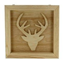 Tableau en bois renne a decorer