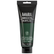 Peinture Acrylique en tube vert de hooker permanent 250ml - Liquitex Basics