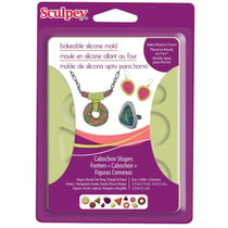 Moule en silicone cabochon - Sculpey