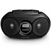Radio CD Philips - AZ 215 B/12 A - Noir - 25,2 x 12,4 x 23,2 cm