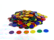 Jeton de couleur en plastique 500 pièces
