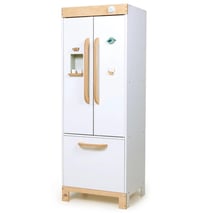 Réfrigérateur blanc - jeu d'imitation bois enfant