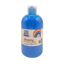 MégaCréa DIY - Gouache fabriqué en France Bleu primaire 500 ml