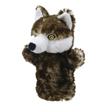 Marionnette loup - 27 cm