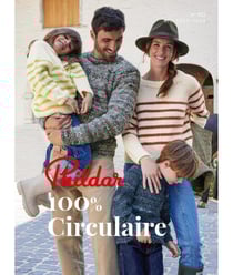 Catalogue 100% Circulaire Automne/Hiver 2023-2024 n°232 de Phildar en Collaboration avec @Macimille Gris