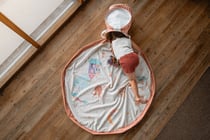play&go - tapis de jeu & panier à jouets - fairyworld
