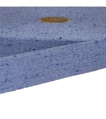 Sangle chinée bleu roi au mètre