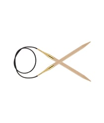 Aiguilles circulaires en bois 80 cm N°15 - Basic Beech - Knitpro taille n°15
