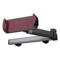 Hoko Support voiture appui-tête pour Smartphone et Tablette 4.5'' à 13'' Noir