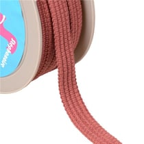 Bobine 20m Galon quatre cordons 15mm vieux rose